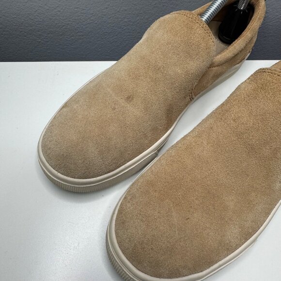 TOMS trvl lite slip on sneakers in honey suede size 9.5 - Picture 2 of 10